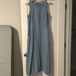 NWT J.Jill denim maxi dress, size L